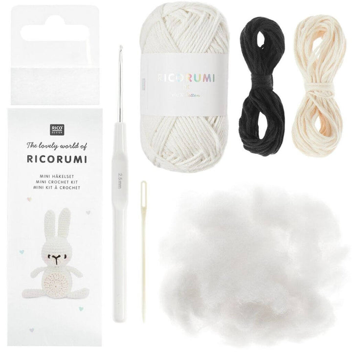 Rico Design Ricorumi Mini Easy Häkelset "Häschen" bei bei bei bei bei bei bei bei bei bei Lieblingsgarn