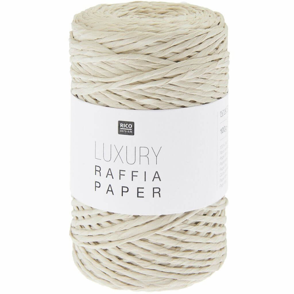 Rico Design Luxury Raffia Paper, Farbe 002 puder – Papier bei Lieblingsgarn