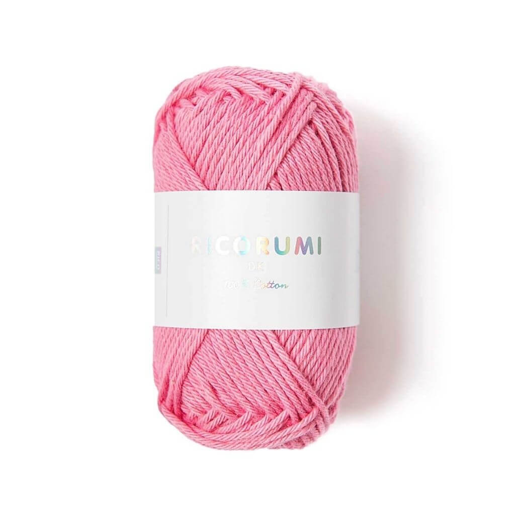 Rico Design Creative Ricorumi DK, Farbe 012 Bonbonrosa – Baumwolle bei Lieblingsgarn