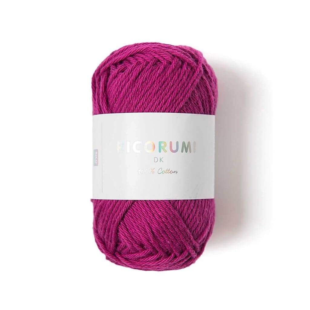 Rico Design Creative Ricorumi DK, Farbe 015 Beere – Baumwolle bei Lieblingsgarn