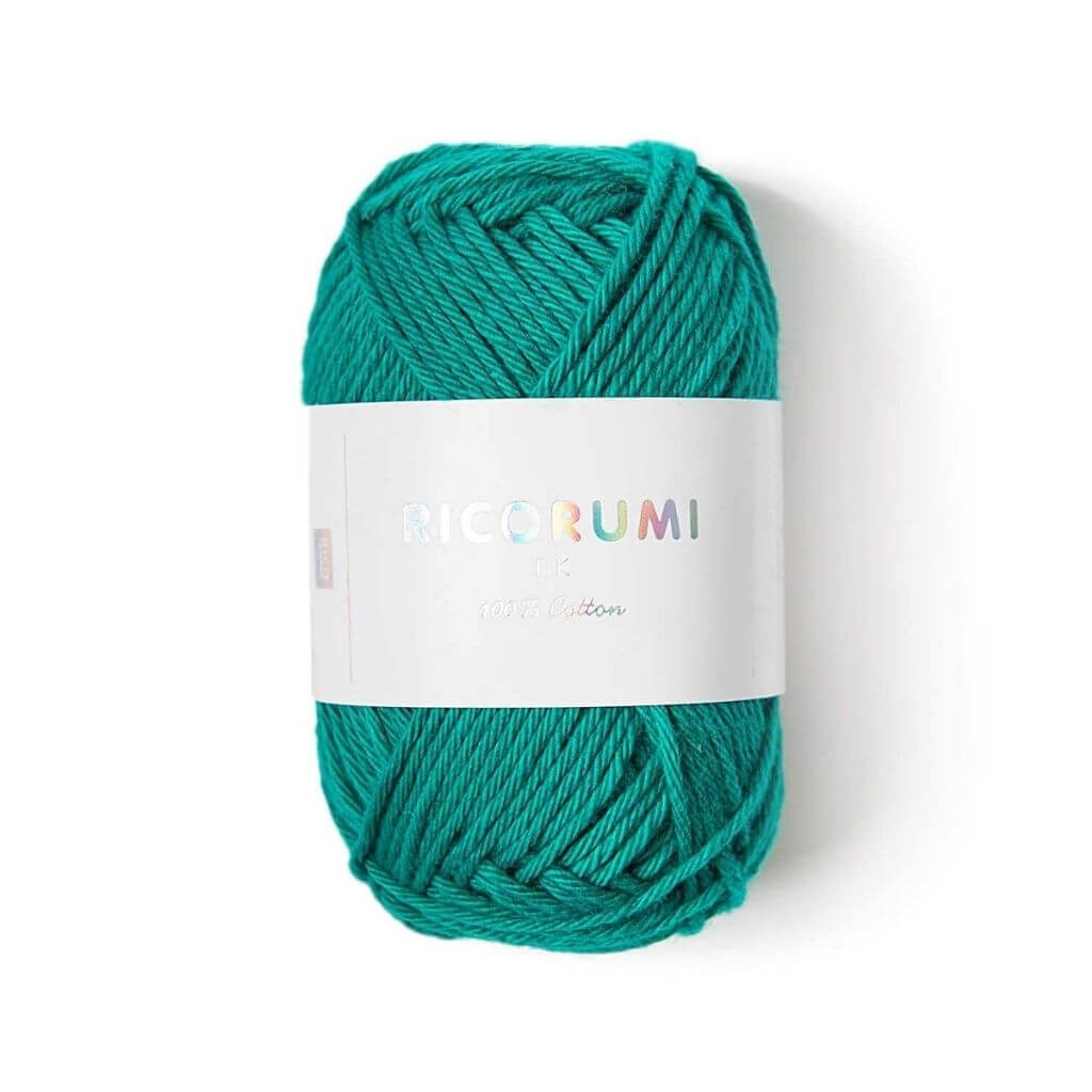 Rico Design Creative Ricorumi DK, Farbe 042 Smaragd – Baumwolle bei Lieblingsgarn