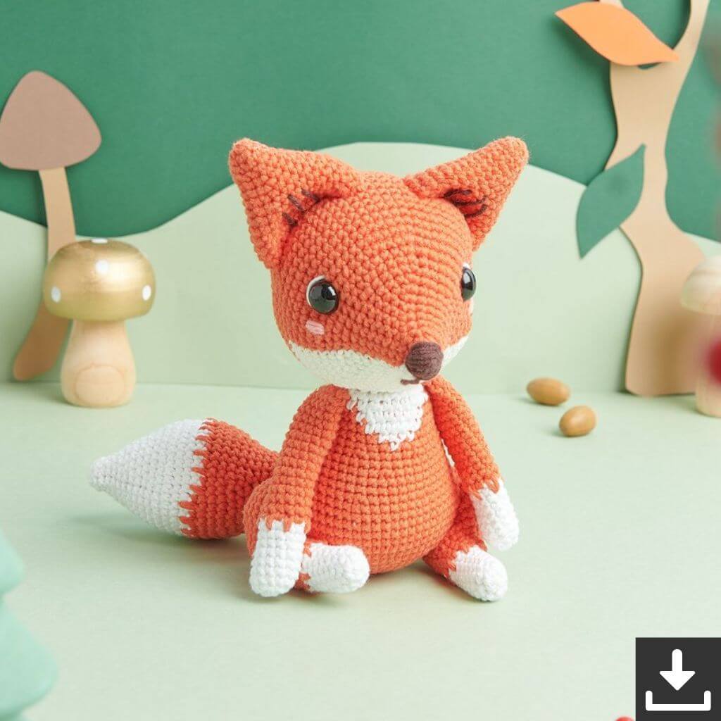 Rico Design Pattern Amigurumi Fuchs Häkelanleitung - Rico Design (PDF) bei bei bei bei bei bei bei bei bei Lieblingsgarn