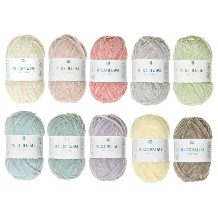 Rico Design Ricorumi Nilli Nilli 10 Farben Pastell bei bei bei bei bei bei bei bei bei bei Lieblingsgarn