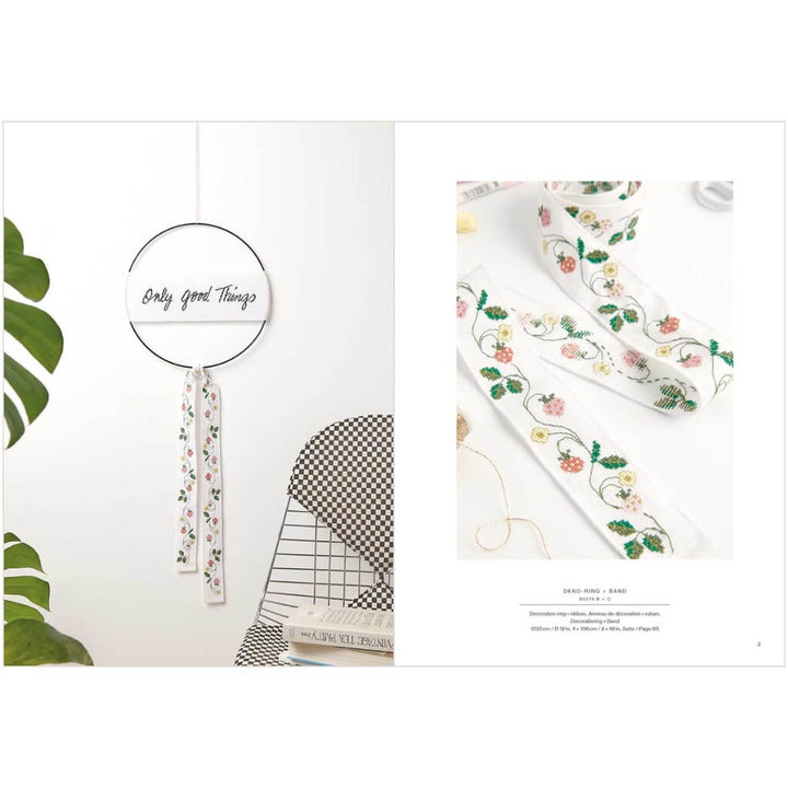 Rico Design Stickbuch Just Bees + Fruits + Flowers Nr. 181 bei bei bei bei bei bei bei bei bei bei Lieblingsgarn
