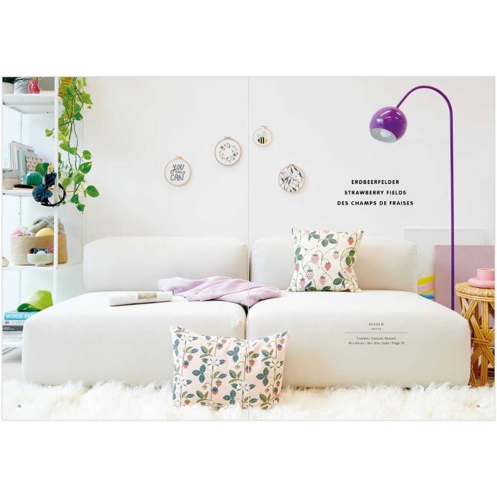 Rico Design Stickbuch Just Bees + Fruits + Flowers Nr. 181 bei bei bei bei bei bei bei bei bei bei Lieblingsgarn