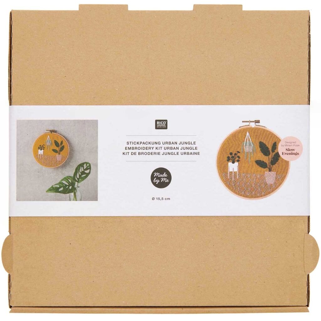 Rico Design Stickset Slow Evenings Urban Jungle bei bei bei bei bei bei bei bei bei bei Lieblingsgarn