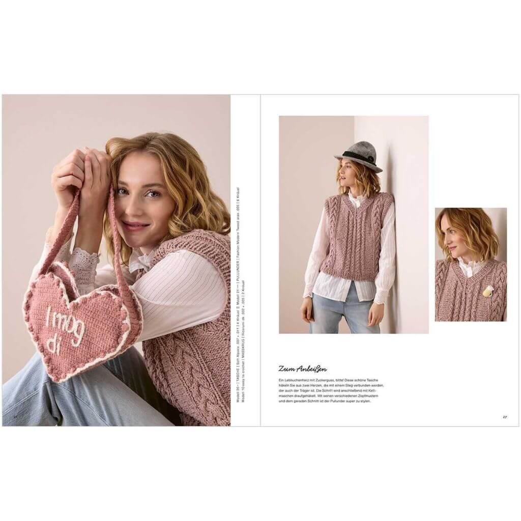 idee. Creativmarkt GmbH &amp; Co KG Rico Heft Trachten Special "I mog di" bei bei bei bei bei bei bei bei bei bei Lieblingsgarn