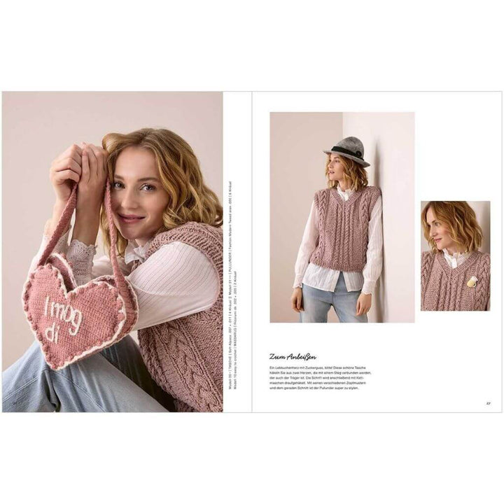 idee. Creativmarkt GmbH &amp; Co KG Rico Heft Trachten Special "I mog di" bei bei bei bei bei bei bei bei bei bei Lieblingsgarn