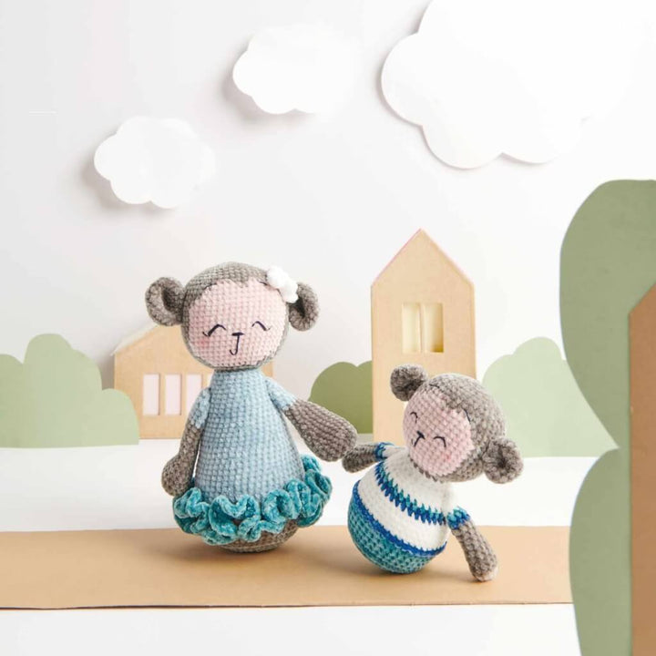 Rico Design Pattern Amigurumi Affenmama &amp; Max Häkelanleitung - Rico Design (Heft) bei bei bei bei bei bei bei Lieblingsgarn