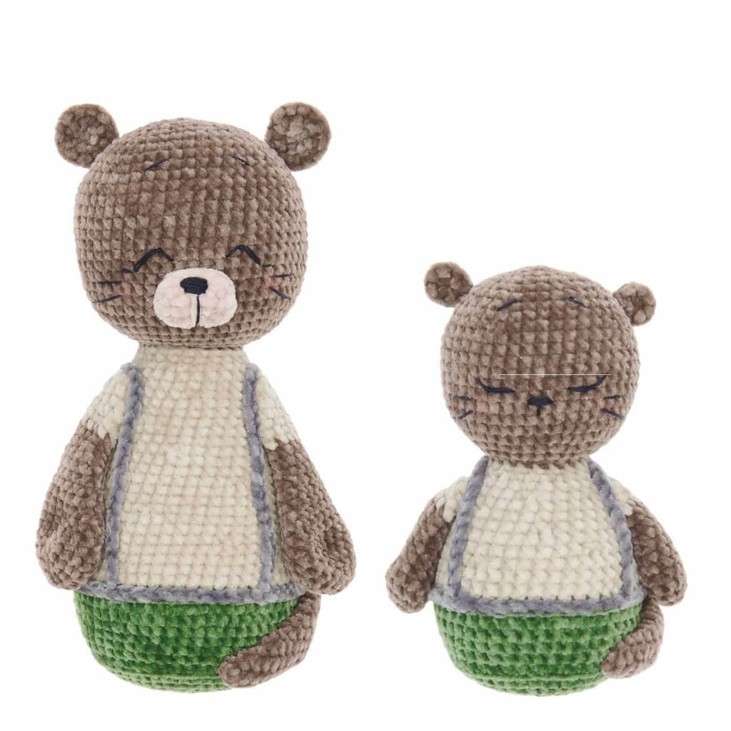 Rico Design Pattern Amigurumi Papa Otter &amp; Omar Häkelanleitung - Rico Design (Heft) bei bei bei bei bei bei Lieblingsgarn