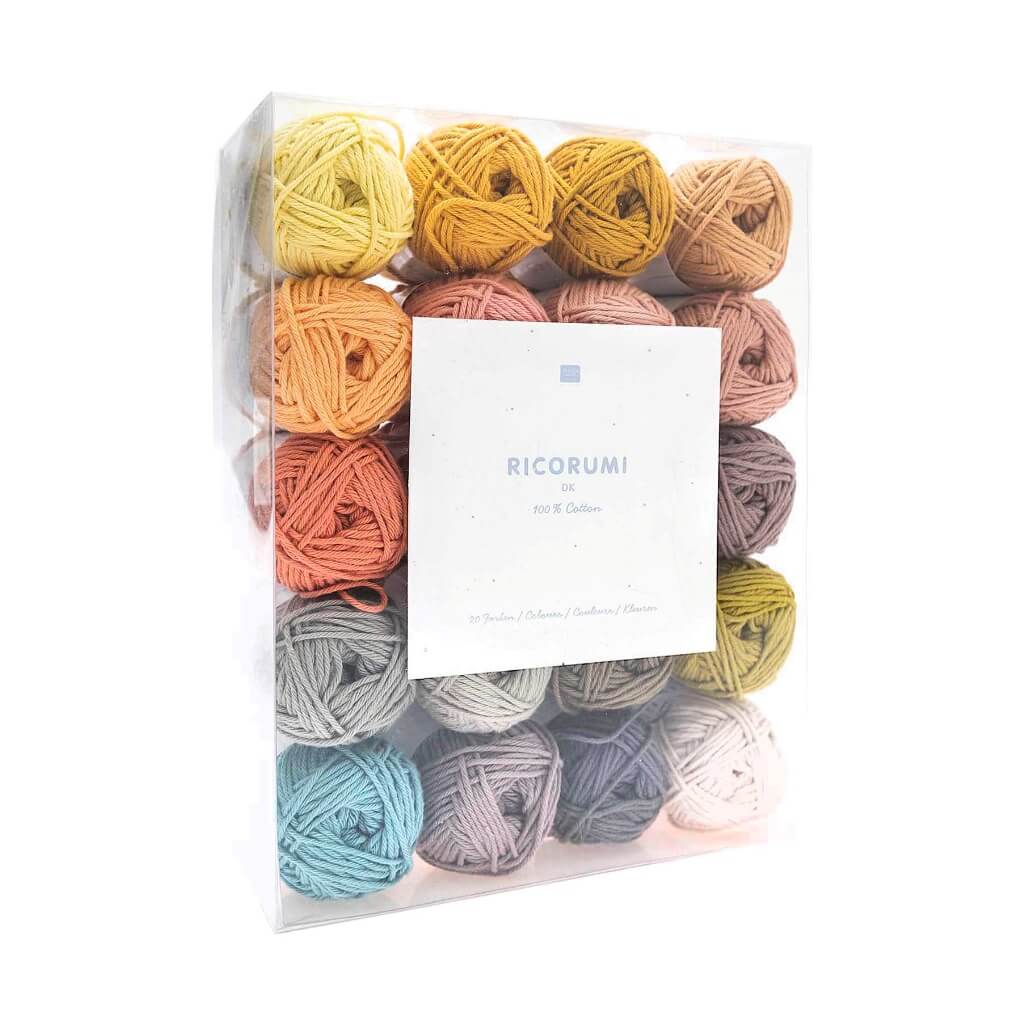 Rico Design Ricorumi Set Uni - 20 Farben Limited bei bei bei bei bei bei bei bei bei bei bei Lieblingsgarn