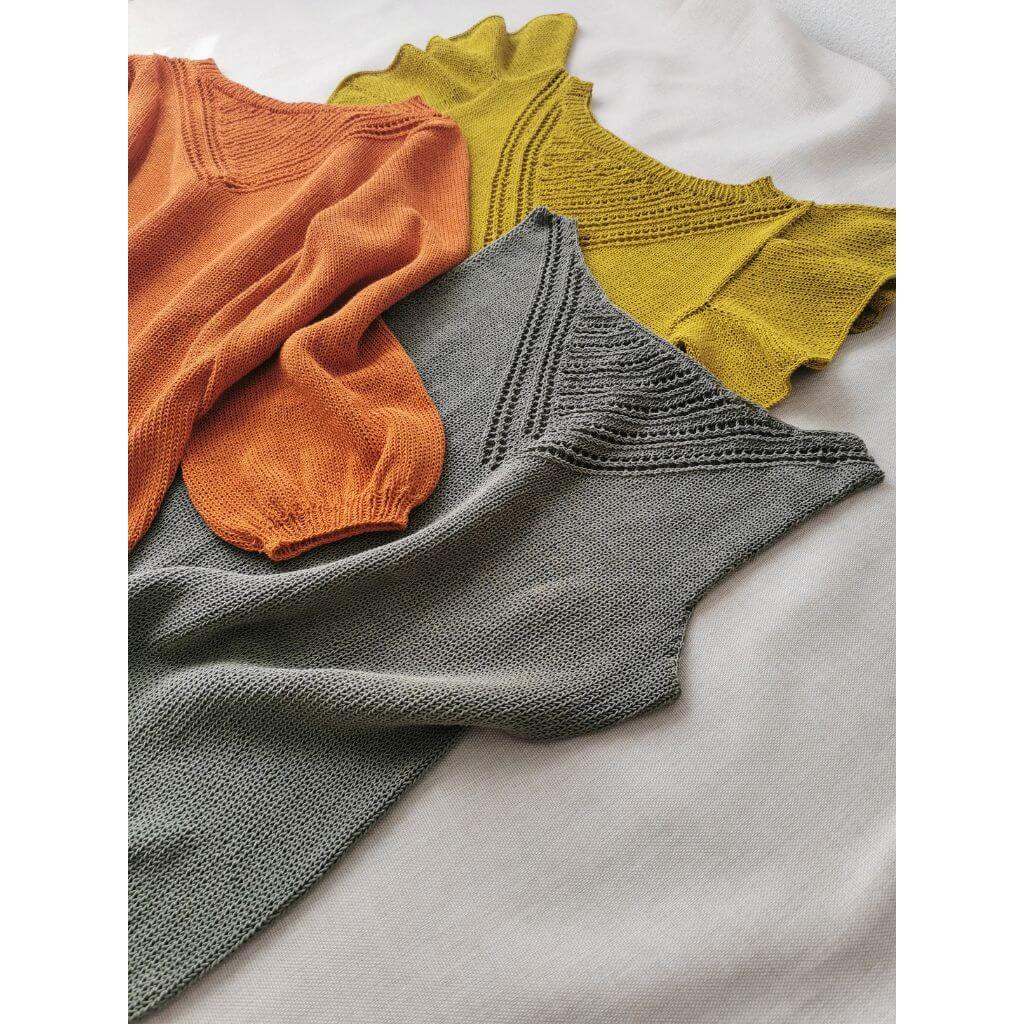 Rita Koch Bella Blouse mit Lochmuster Strickanleitung - Rita Koch (PDF) bei bei bei bei bei bei bei bei bei Lieblingsgarn