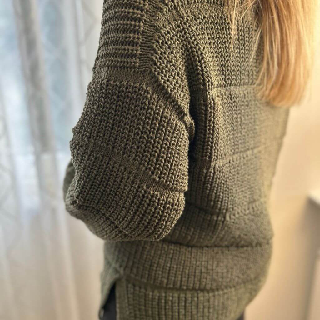 Rita Koch Brioche Lines Sweater Pullover im Halbpatent Strickanleitung - Rita Koch (PDF) bei bei bei bei bei Lieblingsgarn