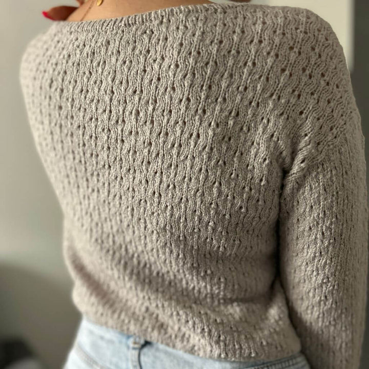 Rita Koch Cashmere Lace Bluse mit Lochmuster Strickanleitung - Rita Koch (PDF) bei bei bei bei bei bei bei bei Lieblingsgarn