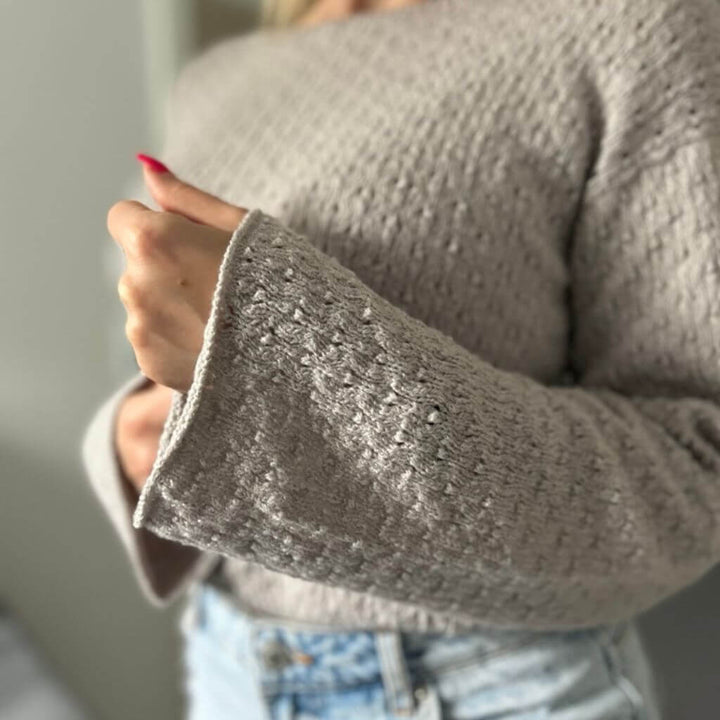 Rita Koch Cashmere Lace Bluse mit Lochmuster Strickanleitung - Rita Koch (PDF) bei bei bei bei bei bei bei bei Lieblingsgarn