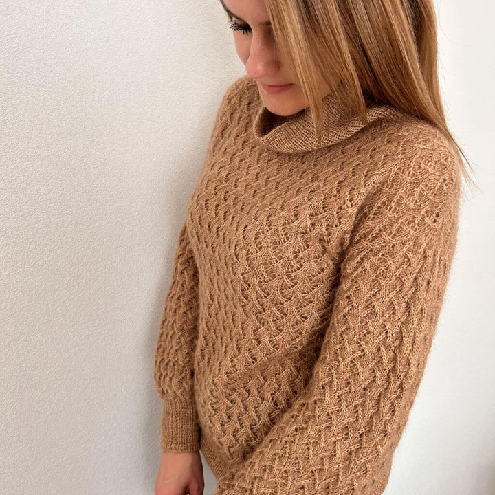 Rita Koch Josephine Sweater Pullover mit Rollkragen Strickanleitung - Rita Koch (PDF) bei bei bei bei bei bei Lieblingsgarn