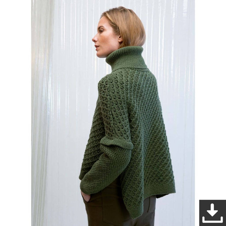 Lang Yarns Pattern Rollkragenpullover für Damen Strickanleitung - Lang Yarns (PDF) bei bei bei bei bei bei Lieblingsgarn