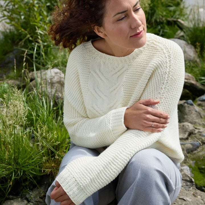 Rosy Green Wool Pullover Juhla Strickanleitung - Rosy Green Wool (PDF) bei bei bei bei bei bei bei bei bei bei Lieblingsgarn