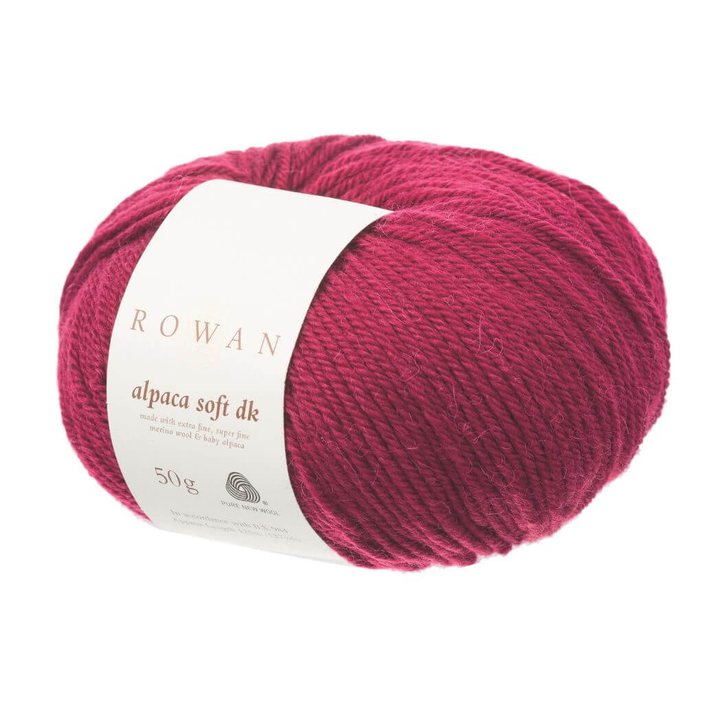 Rowan Alpaca Soft DK, Farbe 206 rose – Alpaka und Merino bei Lieblingsgarn