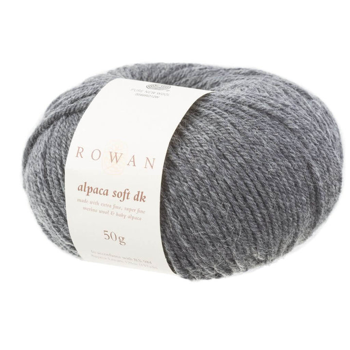 Rowan Alpaca Soft DK, Farbe 211 charcoal – Alpaka und Merino bei Lieblingsgarn