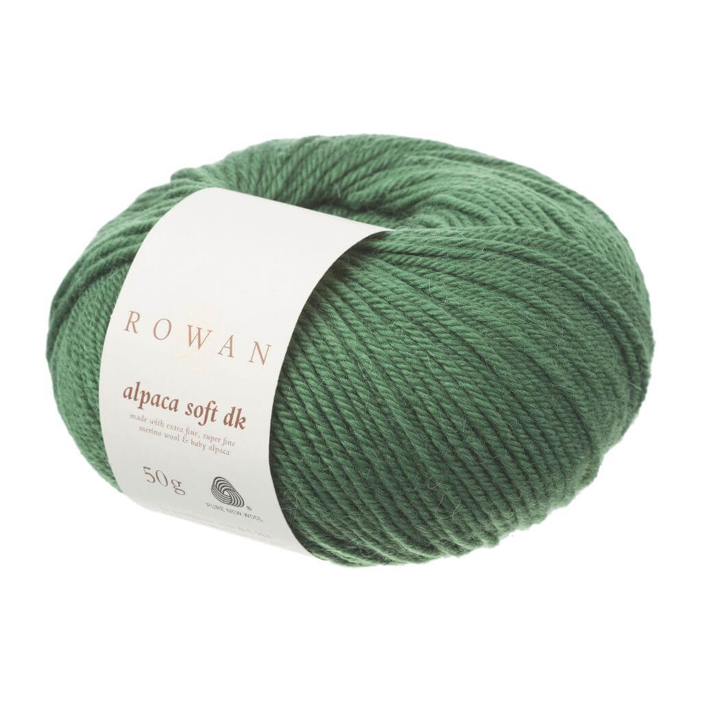 Rowan Alpaca Soft DK, Farbe 215 clover – Alpaka und Merino bei Lieblingsgarn