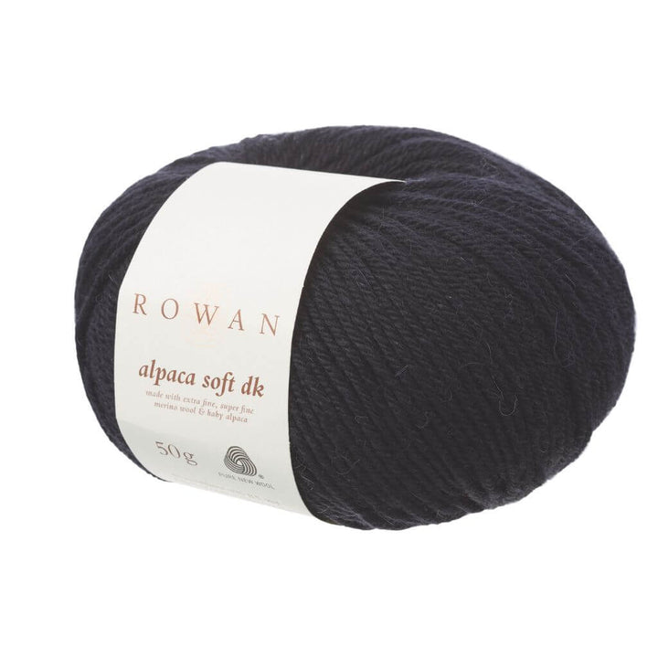 Rowan Alpaca Soft DK, Farbe 216 black – Alpaka und Merino bei Lieblingsgarn