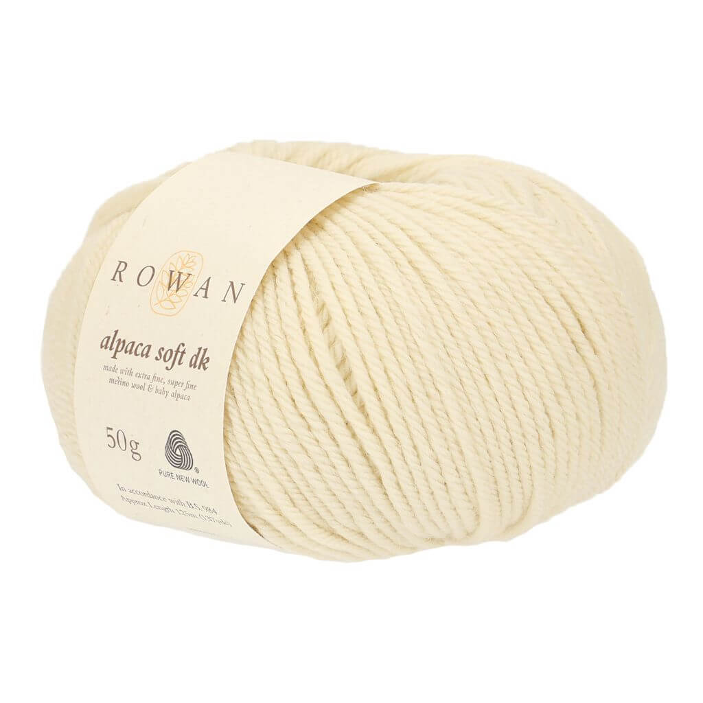Rowan Alpaca Soft DK, Farbe 221 off white – Alpaka und Merino bei Lieblingsgarn