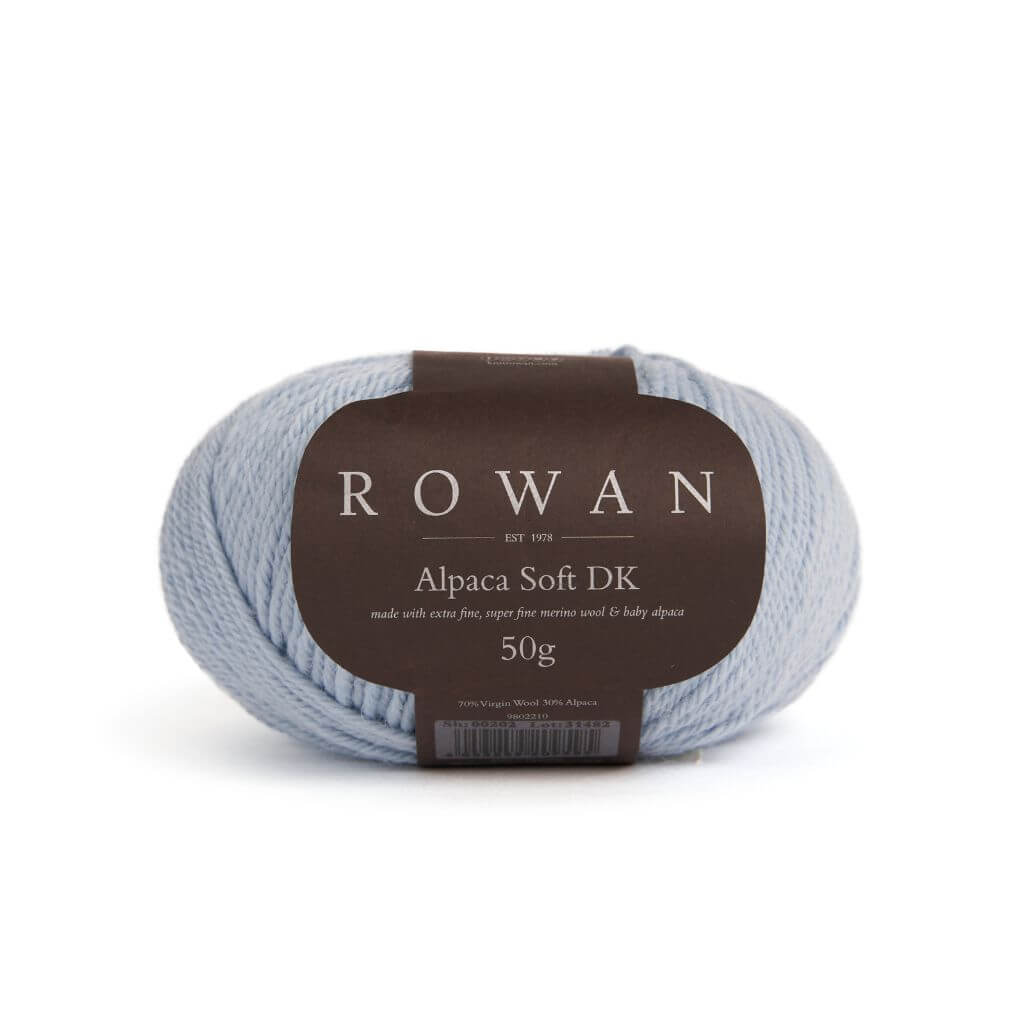 Rowan Alpaca Soft DK, Farbe 232 blue haze – Alpaka und Merino bei Lieblingsgarn
