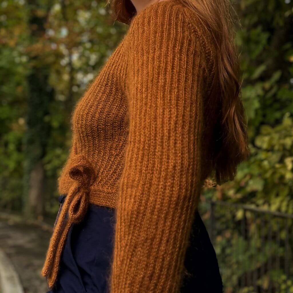 Rust Knitwear Brioche Bliss Wrap Cardigan Strickanleitung - Rust Knitwear (PDF) bei bei bei bei bei bei bei bei Lieblingsgarn