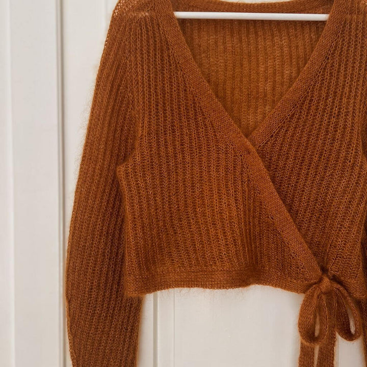 Rust Knitwear Brioche Bliss Wrap Cardigan Strickanleitung - Rust Knitwear (PDF) bei bei bei bei bei bei bei bei Lieblingsgarn