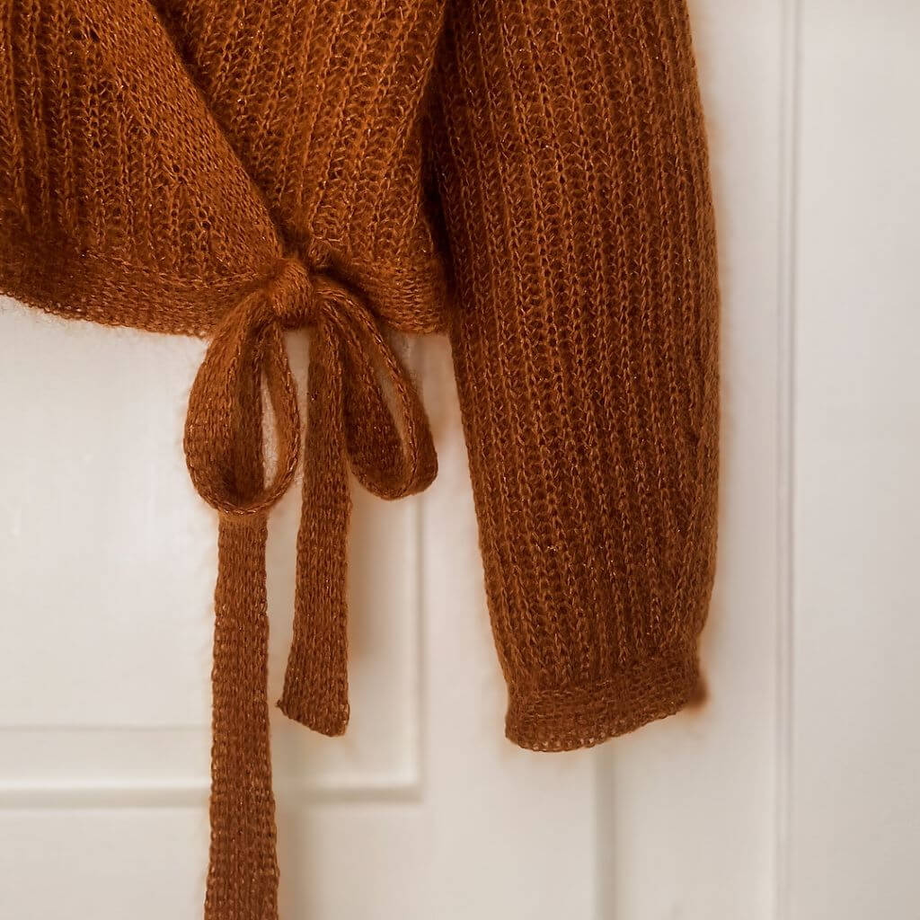 Rust Knitwear Brioche Bliss Wrap Cardigan Strickanleitung - Rust Knitwear (PDF) bei bei bei bei bei bei bei bei Lieblingsgarn