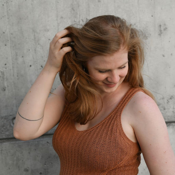 Rust Knitwear Ellie Summer Top Strickanleitung - Rust Knitwear (PDF) bei bei bei bei bei bei bei bei bei bei Lieblingsgarn