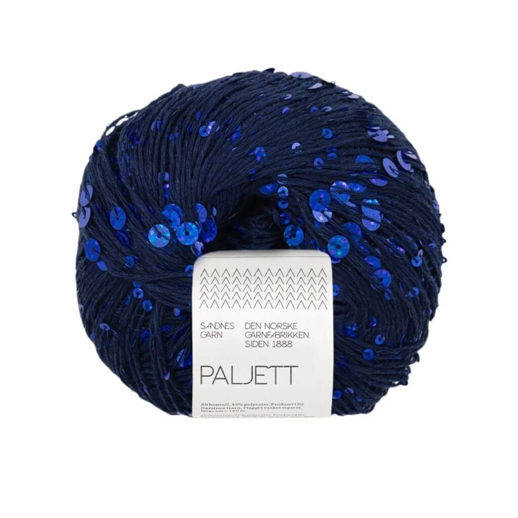 Sandnes Garn Paljett, Farbe 5840 blue moon dazzle – Baumwolle und Synthetik bei Lieblingsgarn