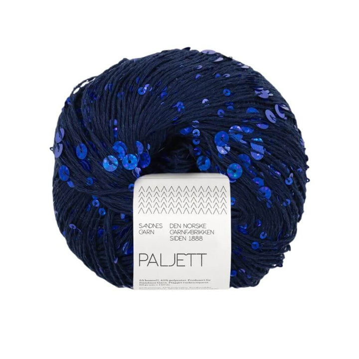 Sandnes Garn Paljett, Farbe 5840 blue moon dazzle – Baumwolle und Synthetik bei Lieblingsgarn