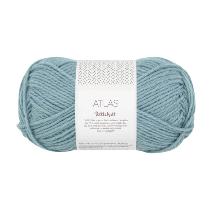 Sandnes Garn Atlas by PetiteKnit, Farbe 6351 september sky – Merino und Schurwolle bei Lieblingsgarn