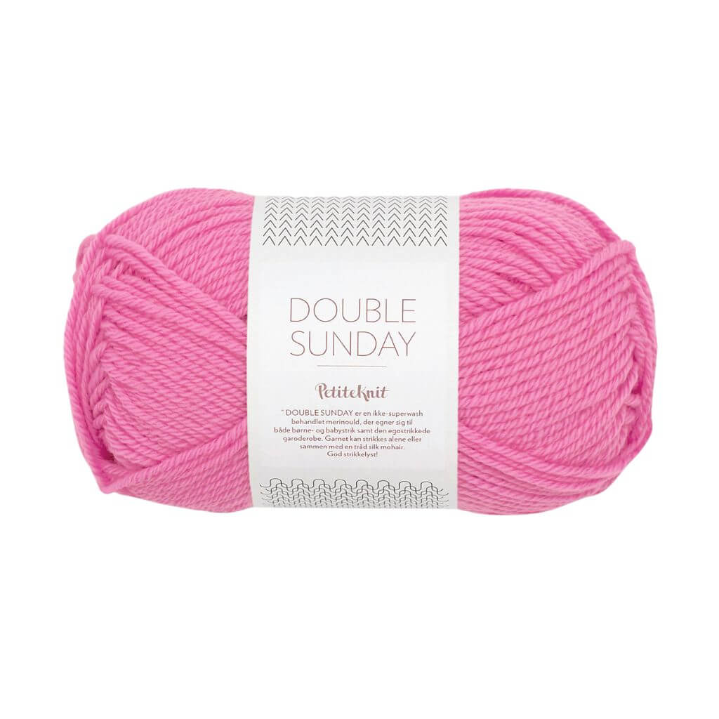 Sandnes Garn Double Sunday PetiteKnit, Farbe 4604 flamingo – Merino bei Lieblingsgarn