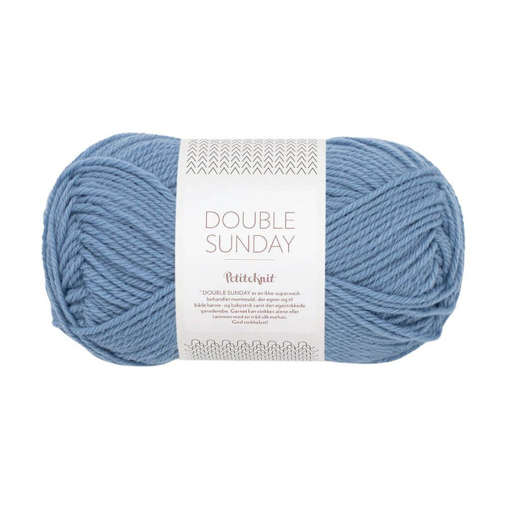 Sandnes Garn Double Sunday PetiteKnit, Farbe 6043 baby blue eyes – Merino bei Lieblingsgarn