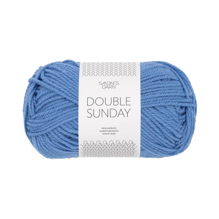 Sandnes Garn Double Sunday, Farbe 6044 Regatta blau – Merino bei Lieblingsgarn