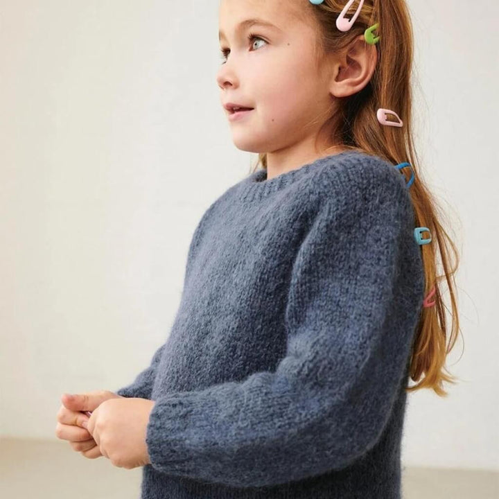 Sandnes Garn Pattern Pullover Debutant Sweater Junior - Sandnes Garn (Heft) bei bei bei bei bei bei bei bei Lieblingsgarn