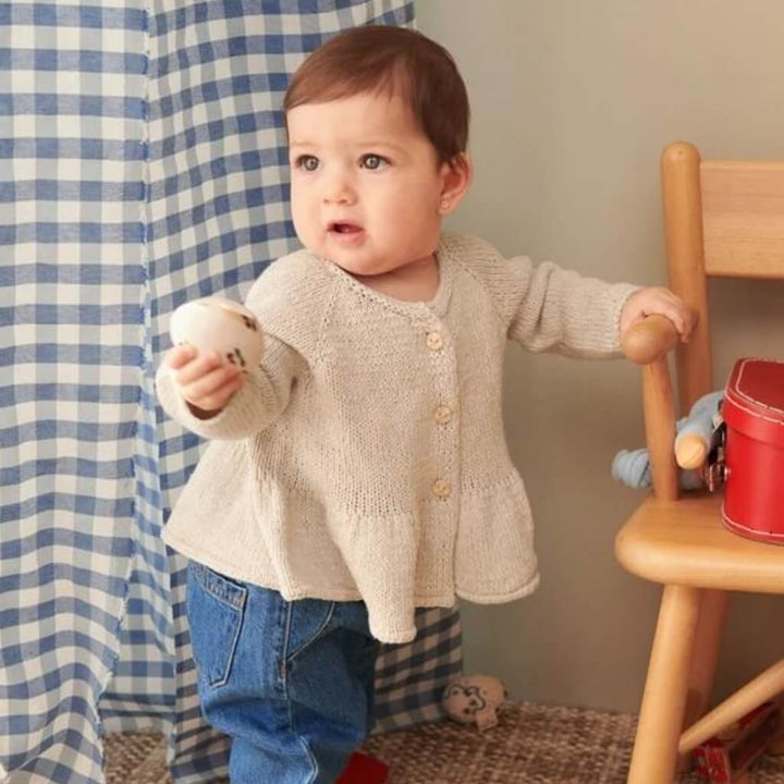 Sandnes Garn Pattern Jacke Dina Peplum Cardigan Strickanleitung - Sandnes Garn (Heft) bei bei bei bei bei bei Lieblingsgarn