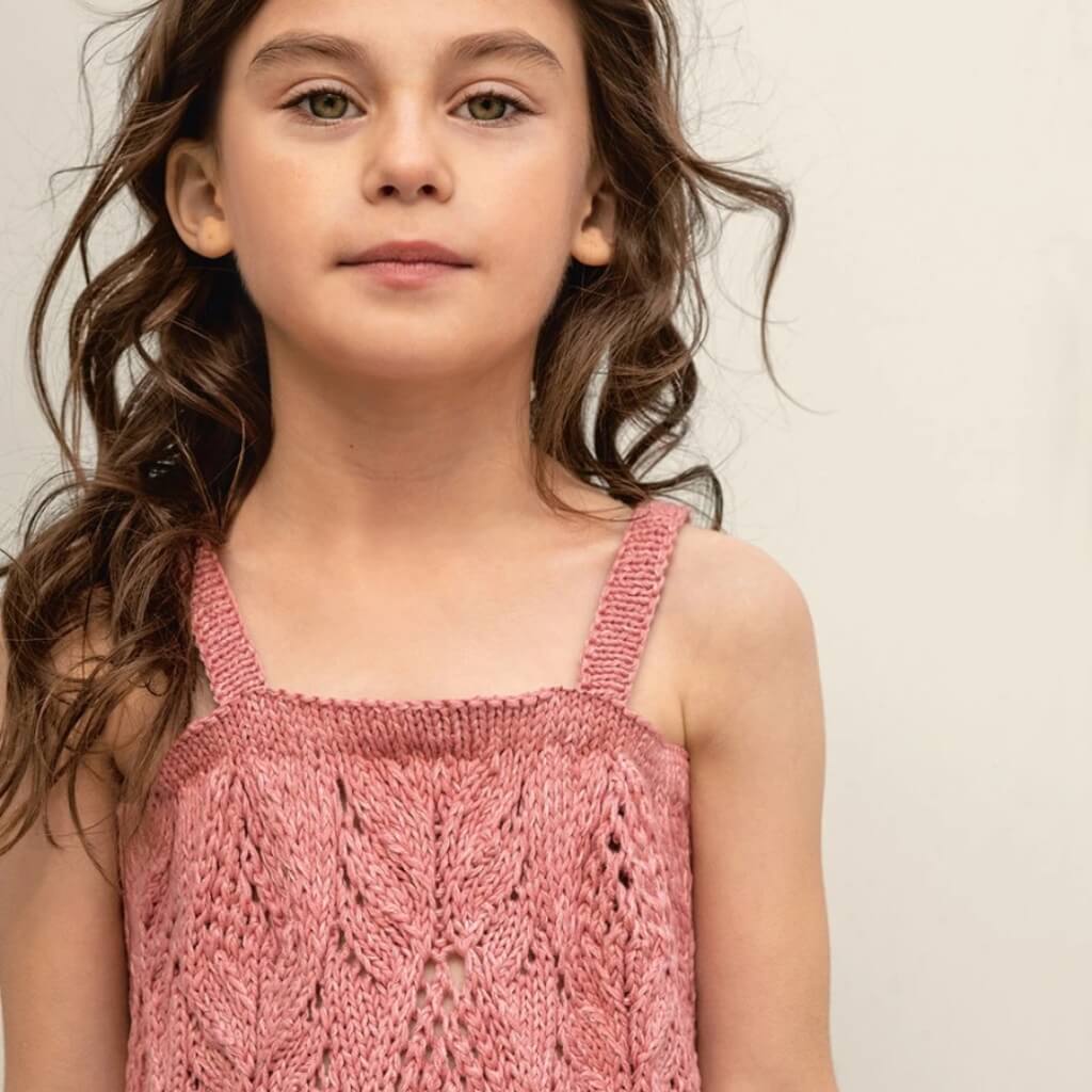 Sandnes Garn Pattern Kleid Summer Dress Junior Strickanleitung - Sandnes Garn (Heft) bei bei bei bei bei bei Lieblingsgarn