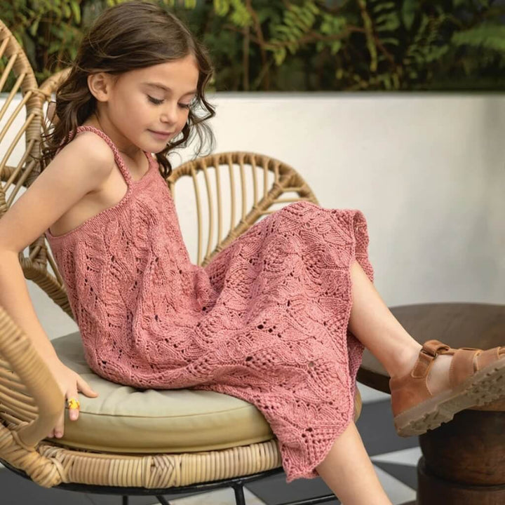 Sandnes Garn Pattern Kleid Summer Dress Junior Strickanleitung - Sandnes Garn (Heft) bei bei bei bei bei bei Lieblingsgarn