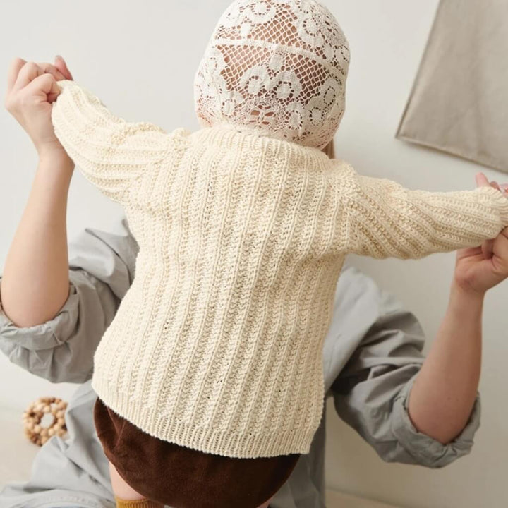 Sandnes Garn Ellis Cardigan Baby Strickanleitung - Sandnes Garn (Heft) bei bei bei bei bei bei bei bei bei bei Lieblingsgarn