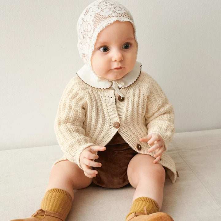 Sandnes Garn Ellis Cardigan Baby Strickanleitung - Sandnes Garn (Heft) bei bei bei bei bei bei bei bei bei bei Lieblingsgarn
