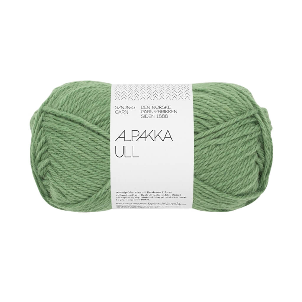 Sandnes Garn Alpakka Ull 50 g, Farbe 8753 vineyard green – Alpaka und Schurwolle bei Lieblingsgarn