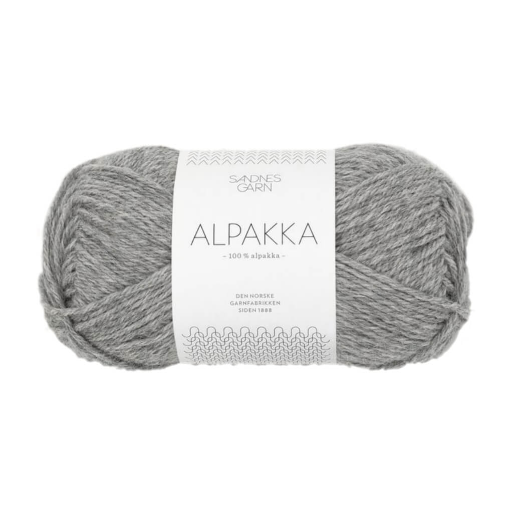 Sandnes Garn Alpakka 50g 1042 - Gråmelert bei bei bei bei bei bei bei bei bei bei Lieblingsgarn