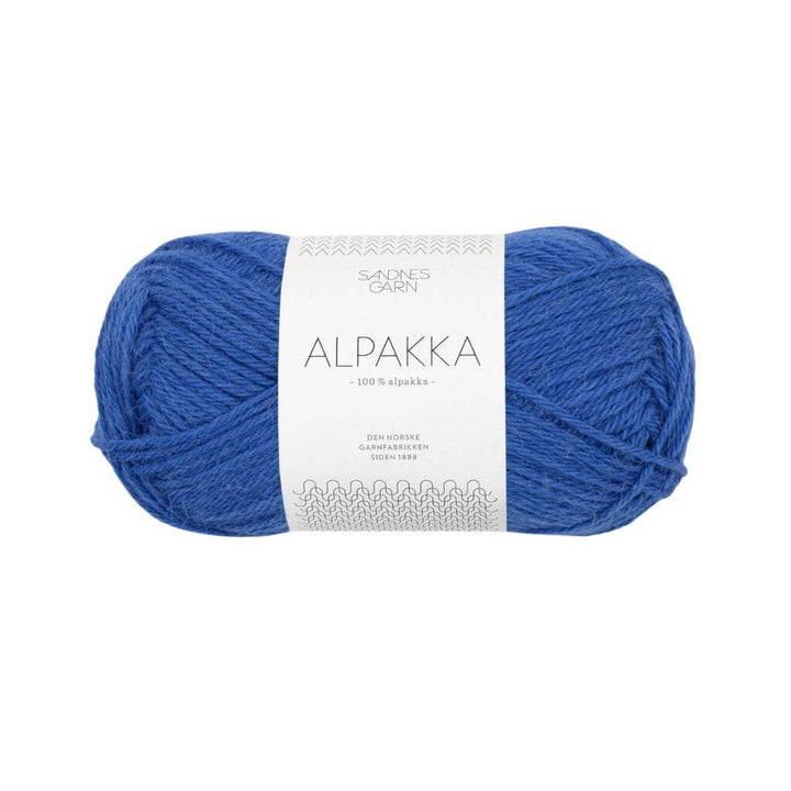Sandnes Garn Alpakka 50g, Farbe 5845 dazzling blue – Alpaka bei Lieblingsgarn