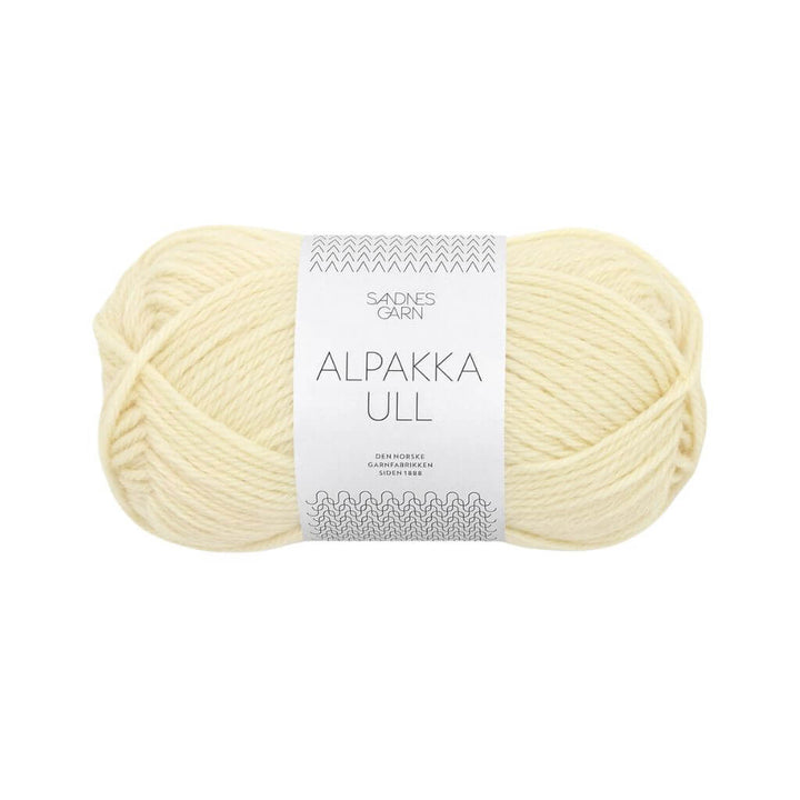 Sandnes Garn Alpakka Ull 50 g, Farbe 2009 lemon icing – Alpaka und Schurwolle bei Lieblingsgarn