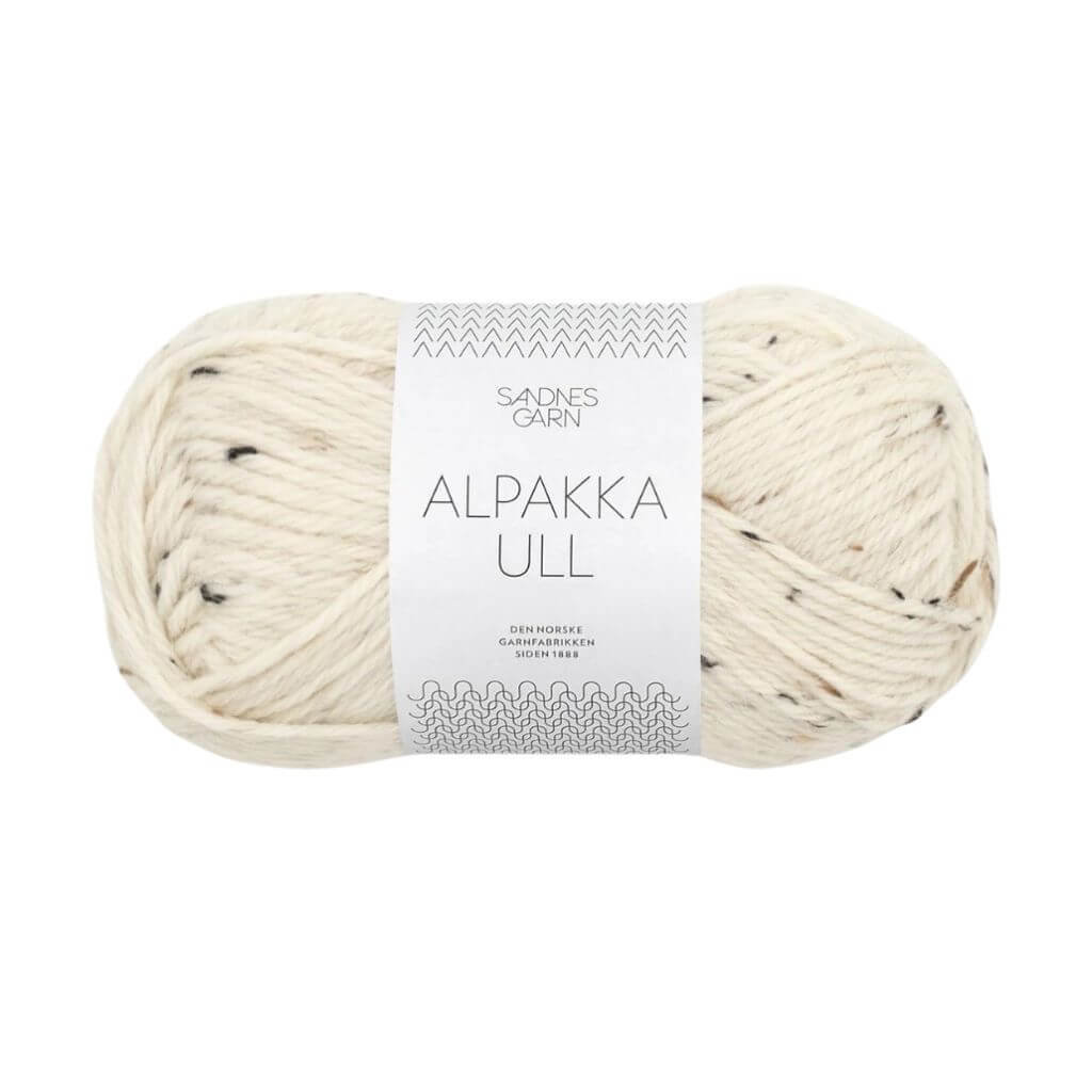 Sandnes Garn Alpakka Ull 50 g, Farbe 2523 natur tweed – Alpaka und Schurwolle bei Lieblingsgarn
