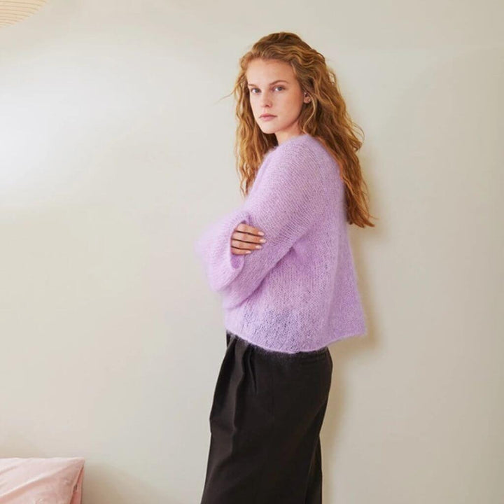 Sandnes Garn Pattern Damen Pullover Facile Sweater Strickanleitung - Sandnes Garn (Heft) bei bei bei bei bei Lieblingsgarn